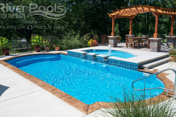 one piece inground pool