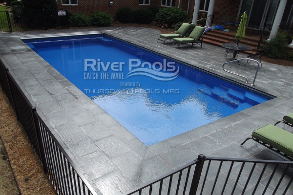 1 piece inground pool
