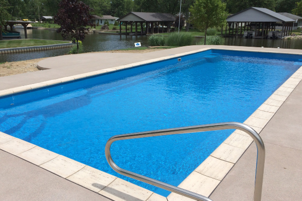 one piece inground pool