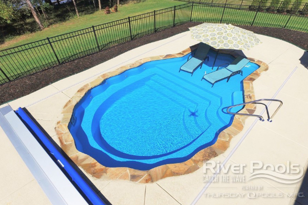 one piece inground pool