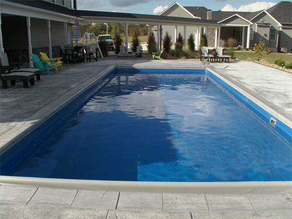one piece inground pool
