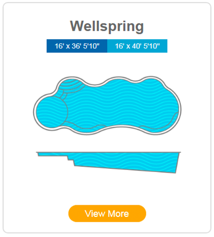 One-Piece Fiberglass Swimming Pool Styles & Shapes well spring pool shell
