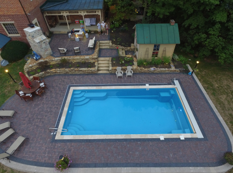 one piece inground pool