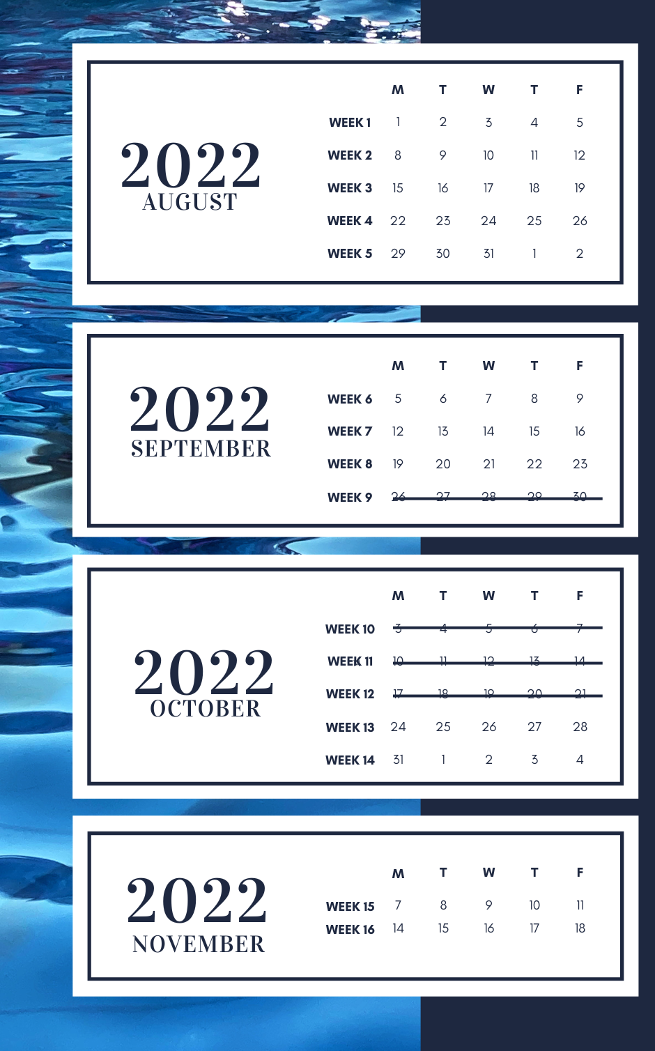 calendar closure ad