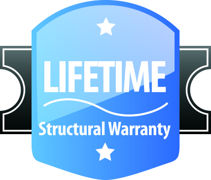 Transferable limited lifetime structural warranty seal