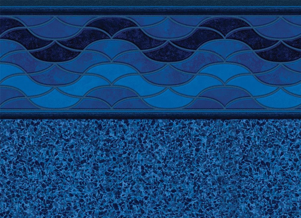 Corolla / Stardust Blue vinyl pool liner